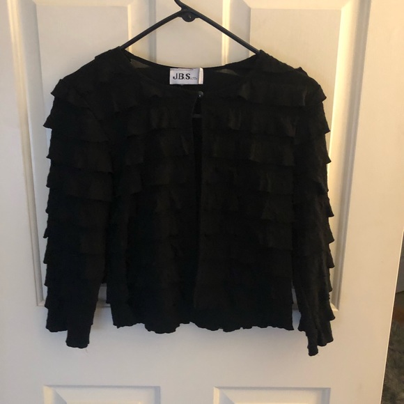 Black bolero throw over - Picture 2 of 4